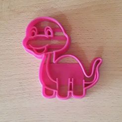 20230904_150459-2.jpg STL file Dinosaur cutter・Model to download and 3D print