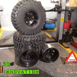 82882851_1145372065803621_8027537731582164992_n.jpg Archivo STL Llanta para Rc4wd deep dish wagon rings・Modelo imprimible en 3D para descargar