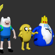Untitled2.png Phin and jack and ice king from adventure time