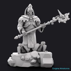 1.jpg 3D file Techno priest - Imperial Guard | EM.22.4・3D printing model to download