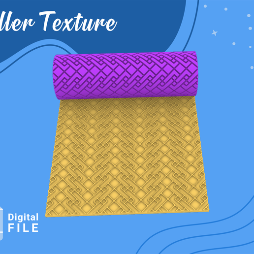 ROLLER POLYMER CLAY/EULITEC.COM/CC/COPYRIGHTED LICENSE 3D model