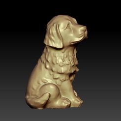 puppy1.jpg Télécharger fichier STL gratuit chiot • Design pour impression 3D, stlfilesfree