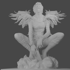 01.png STL file Ryuk | Death Note 3D model, stl・Template to download and 3D print