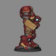05.jpg Hulkbuster V1 - Avengers Age Of Ultron LOW POLYGONS AND NEW EDITION