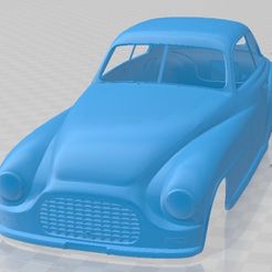Ferrari-166-Inter-1948-1.jpg 3D file Ferrari 166 Inter 1948 Printable Body Car・3D printer design to download