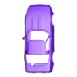 body.stl Chevrolet Corvette C4 1996  PRINTABLE CAR IN SEPARATE PARTS