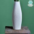 Folie6.jpg Modern 3D Printed Vase - Elegant Home Decor | STL File