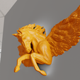 pegasus-5.png Pegasus horse with wings wall art decor STL