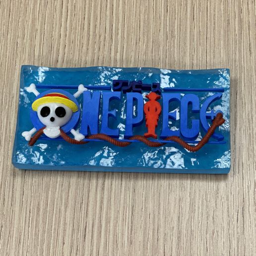 ONE PIECE 3Dロゴスタンド L25cm 青 ワンピース 立体ロゴスタンド 一番くじに 新品 未使用 3Dロゴ - メルカリ