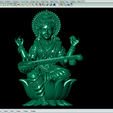 Saraswati-3D-print-Model-2-pic-3.png Saraswati Modèle d'impression 3D-2