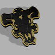imagen_2022-04-01_020818.png Black bulls, black clover keychain (optimized for 3d printing)