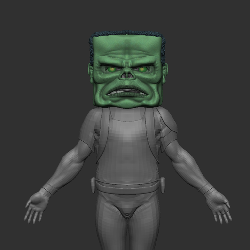 minecraft zombie face png