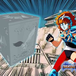 Sin título-1.jpg Free STL file saint seiya aguila plata box V2・3D printing template to download