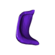 heart - asd - pslaxaortic_valve_001.stl 3D Model of Heart wirh Atrioventricular Septal Defect, 4 chamber view