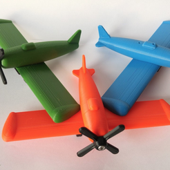 Capture d’écran 2018-03-09 à 10.20.39.png Free STL file Simple aircraft (enforced)・3D printable model to download