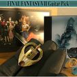 1a.jpg STL file Final Fantasy 7 stl guitar pick・3D printable model to download