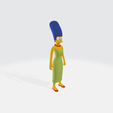 1.png Marge Simpson - modelo 3d