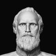 03.jpg General Stonewall Jackson bust sculpture 3D print model