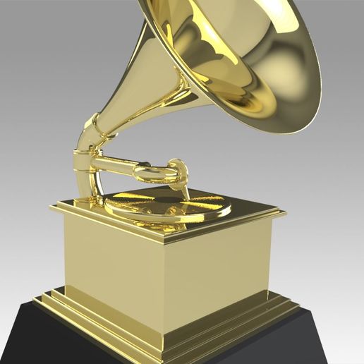 6.jpg Datei OBJ Grammy award herunterladen • Modell für den 3D-Druck, Dufe