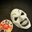 z5949089696735_c90fad71497f42c5cc48d4e1853807c5.jpg Art The Clown Mask With Hat - Terrifier 3 Cosplay For Halloween