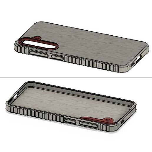 Samsung Galaxy S25+ Case - V3 3MF File for 3D printingCults