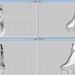 nk.jpg STL file nike jordan・3D printing model to download