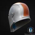 Medieval-Republic-Commando-Rear-Corner.png Bartok Medieval Republic Commando Helmet - 3D Print Files