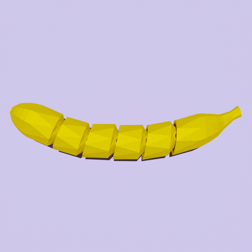 【3日間限定30%OFF／3Dアート】MULTIPLE BANANA 3D Banana 3D model – ZB-Vision