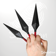 Sd_Prop_PhantomKunai02.png Archivo STL gratis Kunai Fantasma・Modelo para descargar y imprimir en 3D
