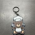 Image-2026-07-29T035606.478.jpg cute Chef Bear Keychain