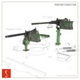 detail3.jpg STL file M1919A4 BROWNING CAL.30 AMERICAN MACHINE GUN 3D-PRINT 1/35 AND 1/16・3D printer model to download