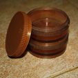 IMG_2099.JPG Free STL file Stackable Storage Lids・3D printer model to download