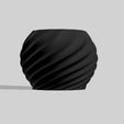 Maseta-bulbous-2-b.png Spiral pot - 3D ART
