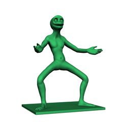 1.jpg Alien green Alieno dama tu cosita 2 poses