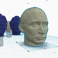 blocky-heads.png STL file toy mega blocks voldemort putin・Model to download and 3D print