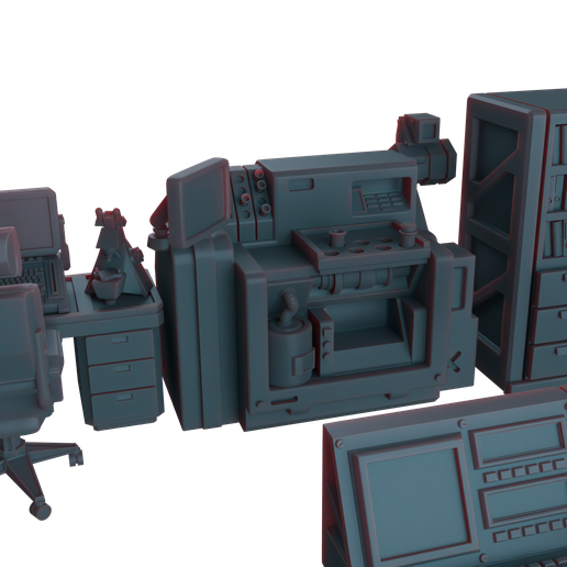 🚀 Spaceship Lab・ STL File for 3D printing・Cults