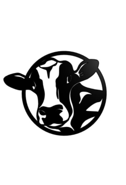 Näyttökuva-2021-07-20-123915.jpg STL-Datei Kuh Wandkunst・3D-Druckvorlage zum Herunterladen, Printerboy