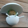 979369c5c9def0a51e665b90335d66e4_display_large.jpg Free STL file Mushroom fat ball birdhouse feeder・3D print design to download