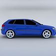 Preview13.jpg Audi A3 Sportback 2004 3D Model