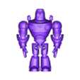 Flexy Buzz Lightyear_Without Helmet.stl STL file Buzz Lightyear Flexible Print In Place No Support・Template to download and 3D print