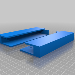 simple_led_wall_mount_V2.png Free 3D file Simple LED wall mount V2・3D printable object to download