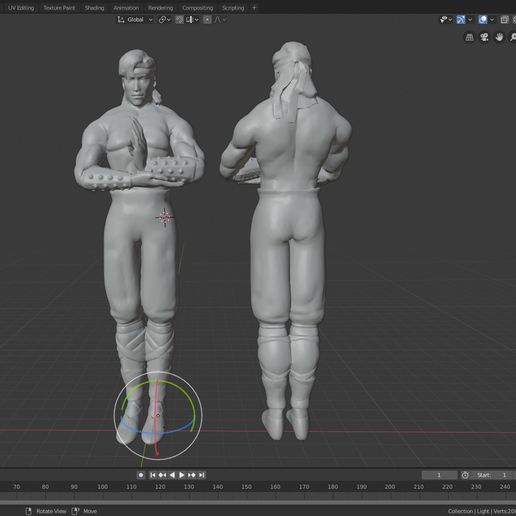 L2.jpg Download file Mortal Kombat 1 Statue Pack • 3D printable design, Tronic3100