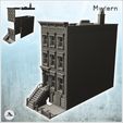 1-PREM.jpg Modern urban downtown buildings pack No. 1 - Downtown Modern WW2 WW1 World War Diaroma Wargaming RPG