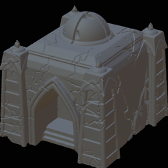 temple-1.png STL-Datei Tempel oder Mausoleum・3D-druckbares Design zum Herunterladen