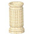 vase_column_02-03.png vase from a historical fragment of a column for 3d-print or cnc