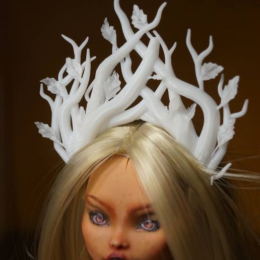 headband, cocoanut for barbie dolls, monster high