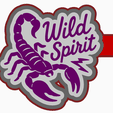 1.png Wild Soul Scorpion FRESHIE STL FILE BLANK MOLD HOUSING