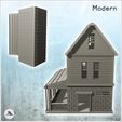 4.jpg Modern panelled house with large awning and tile roof (7) - Cold Era Modern Warfare Conflict World War 3