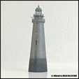Minots-Ledge-Lighthouse-3.png MINOTS LEDGE LIGHTHOUSE - N (1/160) SCALE MODEL LANDMARK