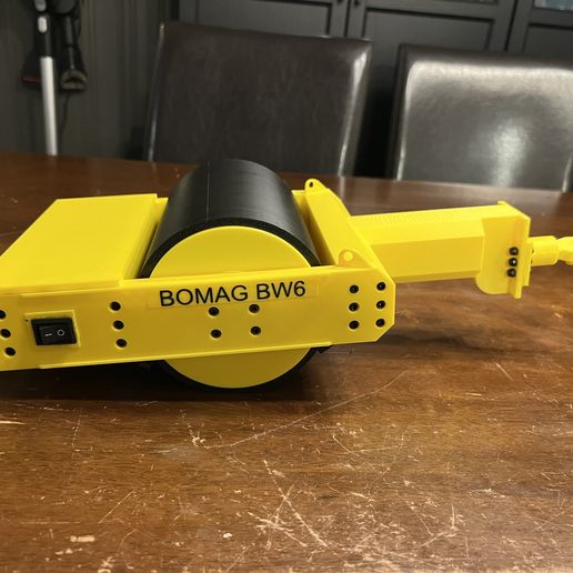 Bomag BW6 RC Tow Roller (Functional 3D Print)